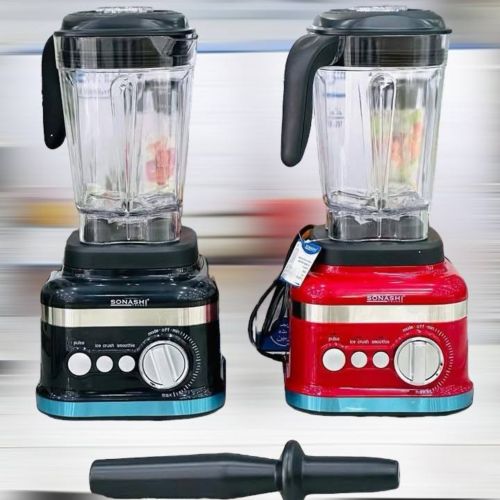 Sonashi Blender incassable 1200W 2 L avec turbo et minuteur Sb-207 Noir - الصورة 2