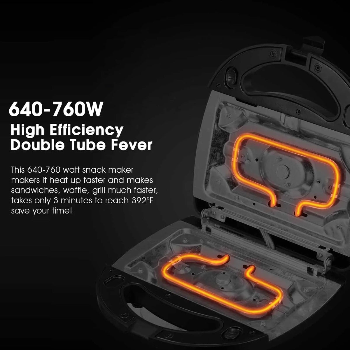 Sonashi Panineuse Multi Grill 7 En 1 Et Machine A Collations Multiples Ssm-862 - الصورة 3